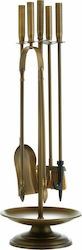 Zogometal Fireplace Tool Set with Stand Holder