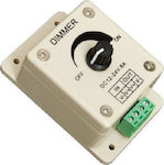 VK Lighting Dimmer Πλαστικό με Διακόπτη 12-24V 1CHx8A IP20 78000-646126