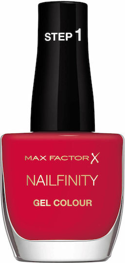 Max Factor Finity XPress Gel Polish Luciu Oja Lustruirea De Lungă Durată 300 Roșu Ruby Tuesday 12ml