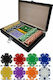Set 200 Poker Chips 11.5gr in Box with 2 Decks