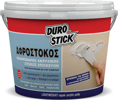 Durostick Foam Putty Acrylic Επισκευών White 2.5lt