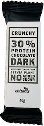 Naturals Crunchy Protein Bar With Dark Chocolate Flavour 40gr Naturals Crunchy Protein Bar With Dark Chocolate Flavour 40gr