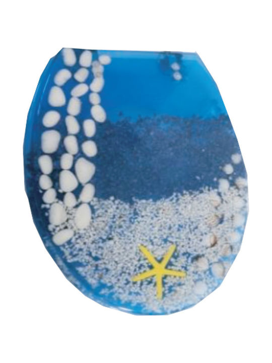 Eurocasa Plastic Toilet Seat Bottom 43cm Eurocasa Plastic Toilet Seat Bottom 43cm