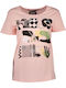 Silvian Heach Women's T-shirt Pink