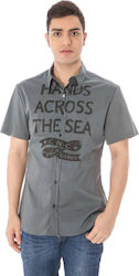 Costume National Cotton Shirt Gray Costume National Cotton Shirt Gray