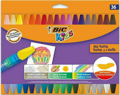 Bic Λαδοπαστέλ Kids 36 Χρωμάτων