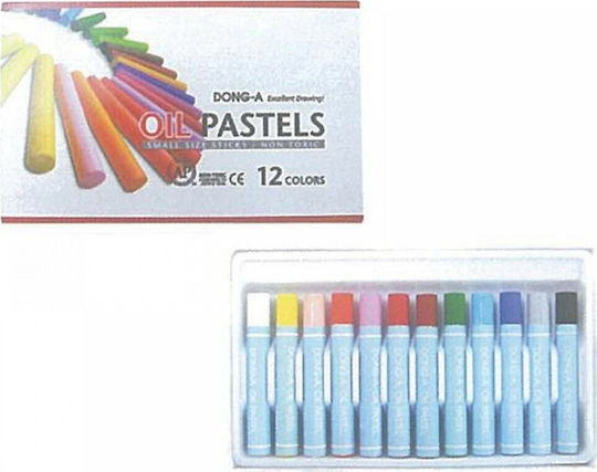 Dong-A Oil Pastels Stick 12colours