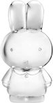 Rabbit Miffy Children's Money Box Metal Transparent 8.3x9.5x18cm