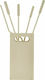 Zogometal Fireplace Tool Set with Bucket Ivory ...