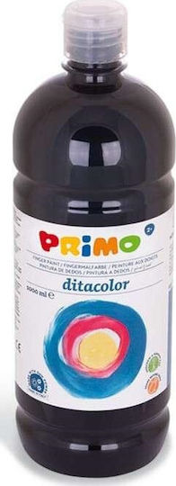 Primo Ditacolor Пръстови бои Черен 1000мл