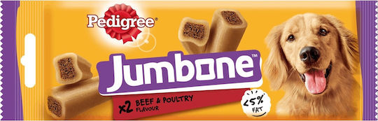Pedigree Jumbone Medium Λιχουδιές σε Stick Σκύλου Μεσαίων Φυλών με Μοσχάρι 180gr 2τμχ