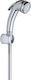 Teka Wandmontage Satz Bidet Silber