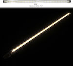 Adeleq LED Kommerzielle lineare Beleuchtung Leuchte Decke 6W Warmes Weiß IP54 B50xT1.7xH1.1cm