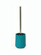 Plastic Bathroom Toilet Brush Turquoise Turquoise
