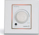Equipson HomeAmp Πρίζα Ρυθμιστής Έντασης με Πλαίσιο Επιτοίχια 2x20W σε Λευκό χρώμα 82MEG411