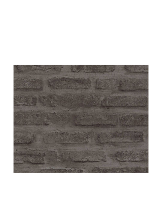 Wallpaper New Walls Vinyl Gray L1005xW53cm Washable