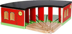 Spielmaus Depot Railroad Accessories made of Wood for 3++ Years