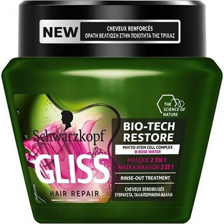 Schwarzkopf Bio-Tech Restore 2In1 Μάσκα Μαλλιών για Επανόρθωση 300ml