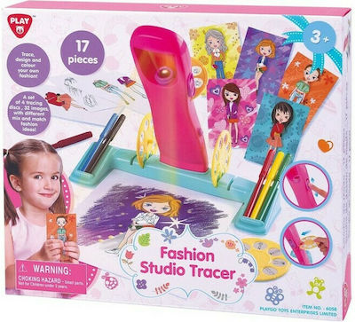 Playgo Art Projector Σχεδιαστήριο Fashion Studio for Children 3++ Years