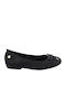 Xti Kids Leather Ballerinas Black