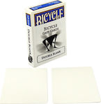 Bicycle Blank Card Plasticized Card Deck White