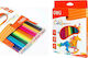 Deli ColoRun Wood Free Colored Pencil Set Triangular Package of 1 packages
