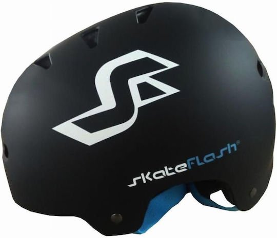 Skateflash Helmet Urban Pro Каска за Електрически скутери / Ховърборди Черен в Черен Цвят