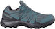 Salomon SMU Hiking & Multifunc Warra GTX Femei Pantofi de Drumeție Impermeabil cu Membrană Gore-Tex Albastre