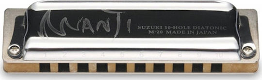 Suzuki Diatonic Harmonica Manji Harmonica Key of Bb Minor