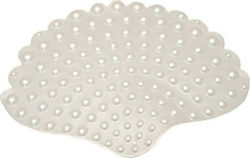 Art et Lumiere Shower Mat Seashell White 45x55cm