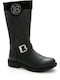 Laura Biagiotti 2907 Kids Boots with Zipper Black