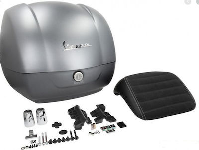Vespa GTS HPE Tour Μπαγκαζιέρα Μοτοσυκλέτας Titanium Matt