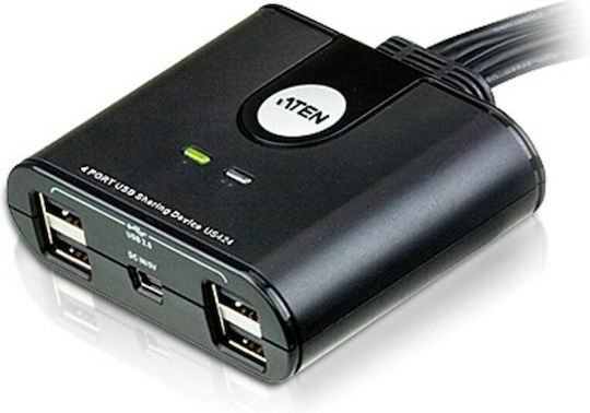 Aten KVM и превключвател на данни US424-AT