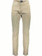 Gant Men's Trousers Chino Elastic in Slim Fit Beige