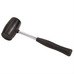 Easy Camp Rubber/Steel Mallet Rubber Hammer for Camping Tent