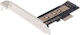 Powertech M.2 Key NVMe la PCIe x1 (TOOL-0046)