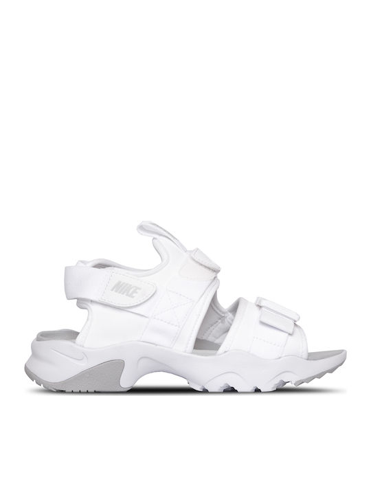 Nike Canyon Women s Flat Sandals Sporty In White Colour CV5515 101