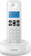 Philips D161 Cordless Phone with Greek Menu White