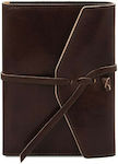 Tuscany Leather Notebook A5 with Blank Pages Brown