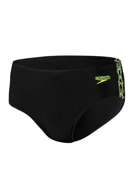 Speedo Παιδικό Μαγιό Σλιπ Μαύρο