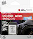 AgfaPhoto CFexpress Professional High Speed CFexpress 128GB Hohe Geschwindigkeit