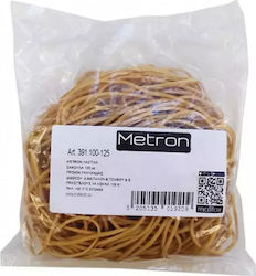 Metron Gummibänder Verpackung mit Durchmesser 30mm Braun 100gr