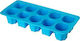 Hega Hogar Silicone Ice Cube Tray 10 Slots Blue