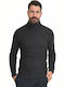 Splendid Men's Long Sleeve Sweater Turtleneck Gray