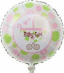 18" Balloon Baby Girl Stroller