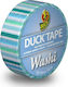 Duck Washi Adhesive Decoration Tape Blue Stripe...