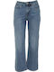 Funky Buddha Women's Jean Trousers Mid Rise in Regular Fit