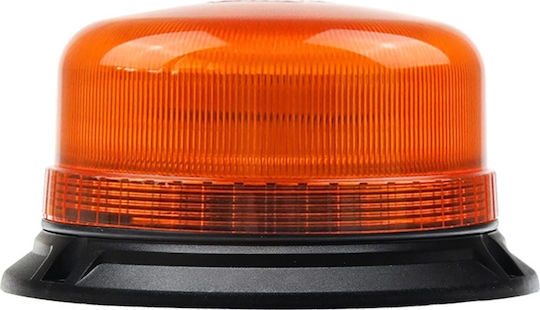 AMiO Car Beacon LED 12 / 24V Waterproof 13.6cm with Orange Lighting