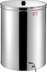 Metal Box Starbox Δοχείο Μελιού Inox 100lt Metal Box Starbox Δοχείο Μελιού Inox 100lt