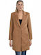 Splendid Women's Short Half Coat Camel